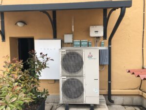 pompa di calore, fotovoltaico e  accumulo