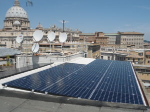 fotovoltaico SunPower tettoia